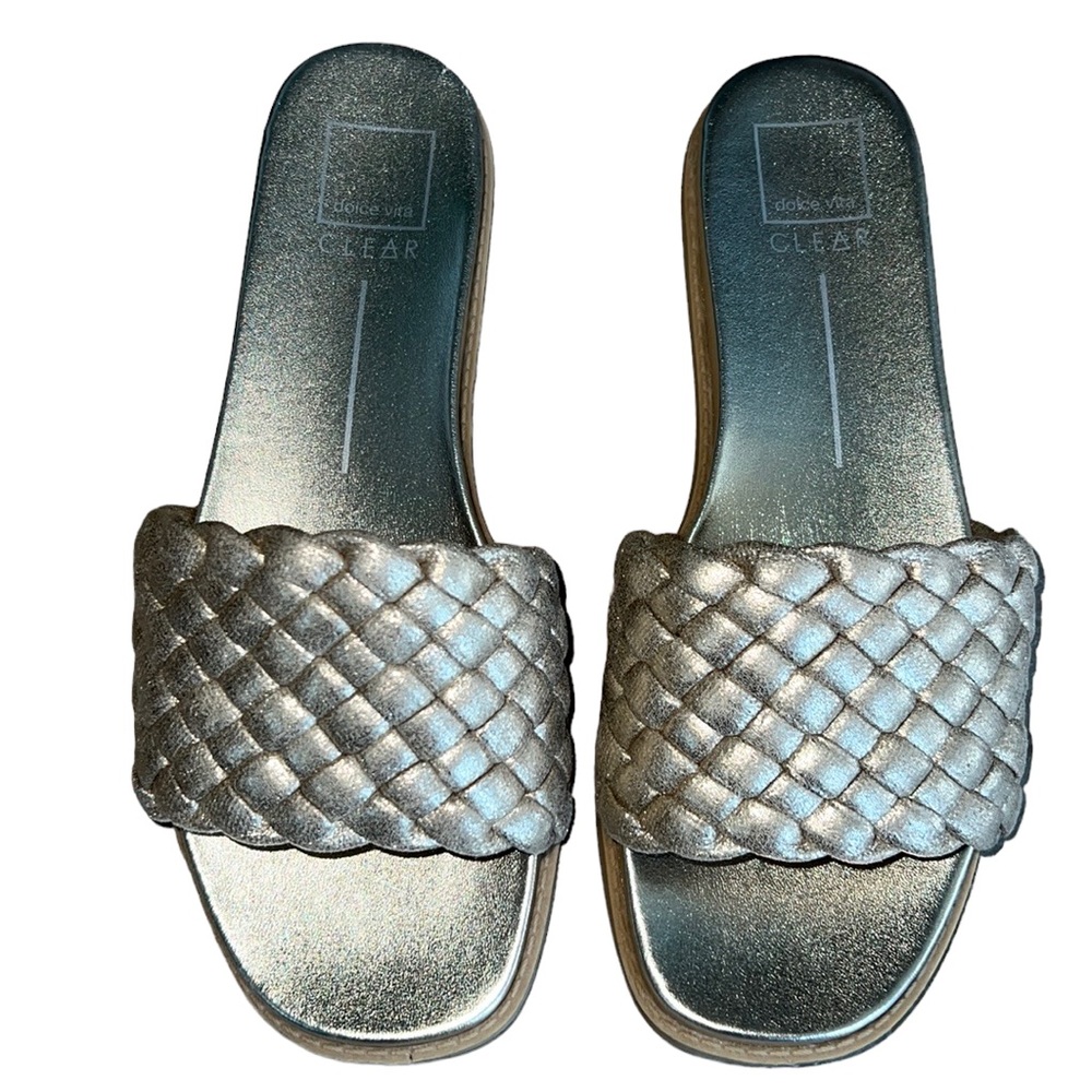 Dolce Vita Gold Braided Gracie Sandal